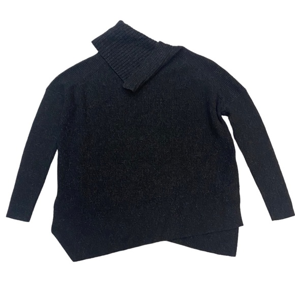 NWT All Saints Hettie Jumper in Black Marl Size Extra Small XS - Picture 7 of 10